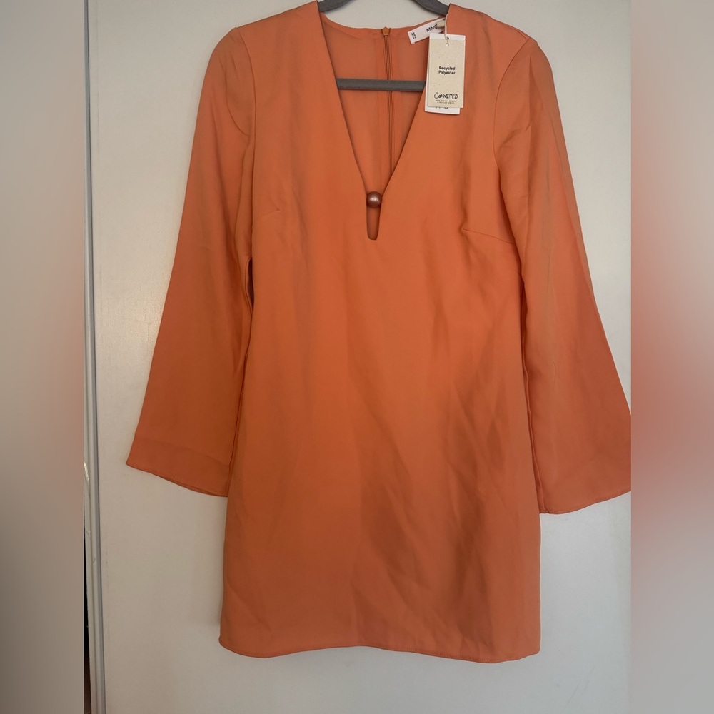 Mango appliqué Dress New